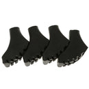 4pcs Rubber Replacement Paw Feet Tips Hammers Hiking Trekking Pole Caps