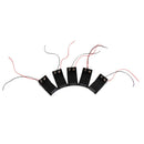 5x DC 9V Volt Battery Clip Holder Box Case Cover with Wire Lead ON OFF Switch