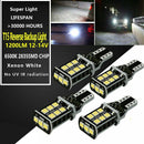 4PCS Super Bright Canbus LED Bulb For Car Backup Reverse Light 912 921 T15 W16W