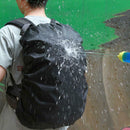 Adjustable Waterproof Dustproof Backpack Reflective Dust Rain Cover (Black)