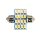 Car 16 SMD LED 3528 31mm Interior Dome Festoon Bulb Light Lamp White DC 12V