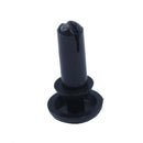 100 Pcs Black Nylon 3.0mm Bottom Dia Push Clips Rivets Fasteners R3080 C7B7