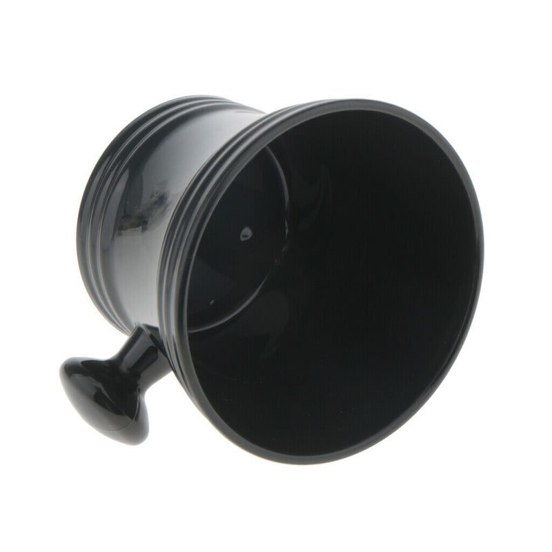 Black Shaving Bowl Cup with Handle