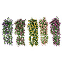 Artificial Silk Daisy Wisteria Flower Vine Wedding Party DIY Decor Pink