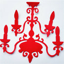 Candle Chandelier Metal Cutting Dies For Scrapbooking Card Craft Deco Z