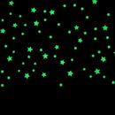 100pcs Star Fluorescent Wall Stickers Children Room Luminous Decals Decor