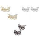 5pcs Mixed Color Alloy Metal Hair Clips Hairpin Butterfly Hair Accessories