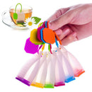 Bag Style Silicone Tea Infusers Spice Infuser Filters Scented Kitchen Tea To- OZ