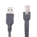 New USB Cable for Symbol Barcode Scanner LS1203 LS2208 LS4208 CBA-U01-S07ZAR