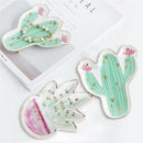 1Pc Cactus Ceramic Sauce Dessert Dish Plate Decorative Jewelry Holder Stora