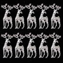 10Pcs Wholesale Alloy Reindeer Scrapbooking Christmas Craft Embellishments