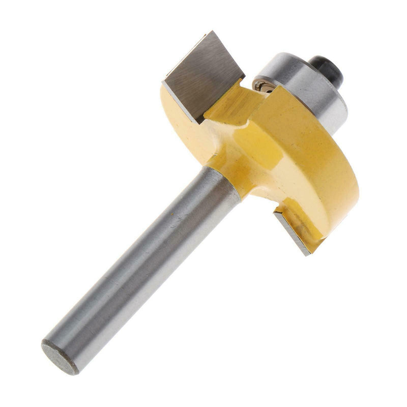 2" Height x 3/8" Diameter Flush Trim Router Bit - 1/4" Shank