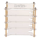 Clear Acrylic Cluster Case 4 Layer Shelf Stack For Raspberry Pi 3/2 B and B+