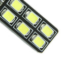 6 Pcs LED T10 12SMD CANBUS 194 168 W5W COB Super License Light Bulb Lamp White