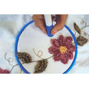 4Pc Embroidery Hoops Set Plastic Round 6/7/ 8/10Inch Cross Stitch Needlework DIY