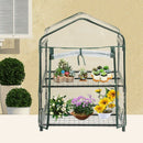 Pvc 2 Tier Home Plant Greenhouse Garden Cover Plants Flowers Mini Garden Co E8K8
