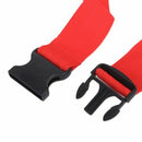 Long luggage stuffed seat belt luggage belt Red