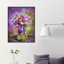 5D DIY Full Drill Diamond Painting Flowers Cross Stitch Embroidery Mosaic