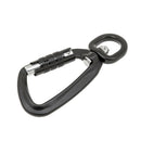 500KG Auto Locking Carabiner Rotating Ring Outdoor Hook