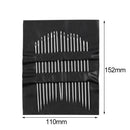 55pcs Stainless Steel Sewing Needles Sewing Pins Set Home DIY Craft Tools