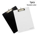 A4 Clipboard Board Clip Fold Writing Office Document Holder Pad Hard Filing F9O1