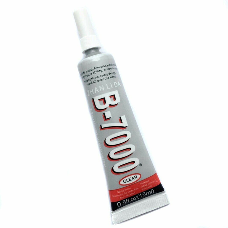 B-7000 Glue Adhesive Industrial for Cellphone Frame Bumper Jewelry Repair 15ml