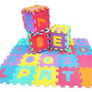 36pcs 16*16cm Alphabet Number EVA Puzzle Foam Floor Mats Kids Safe Play Tiles