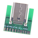 DIY 24pin usb 3.1 type c female plug socket connector smt type with pc board B3C