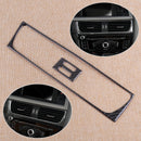 Carbon Fiber Console Air Conditioning Outlet Vent Cover Trim Fit for Audi A4 A5