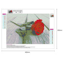 5D DIY Full Drill Diamond Painting Romantic Rose Cross Stitch Embroidery