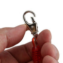 Red Yellow Green Spring Plastic Elastic Coil Key Chain Key Chain Rope