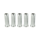 12PCS Aluminum Arrow 6.2mm Inserts Base for  Archery Arrows Practice  Z