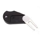 5 In 1 Multipurpose Golf Divot Tool/Groove Cleaner/Brush/Ball Marker/Counter