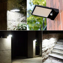 36led Solar Light PIR Motion Sensor Powered Street Lamp for Garden,Fence,Pa B4S2