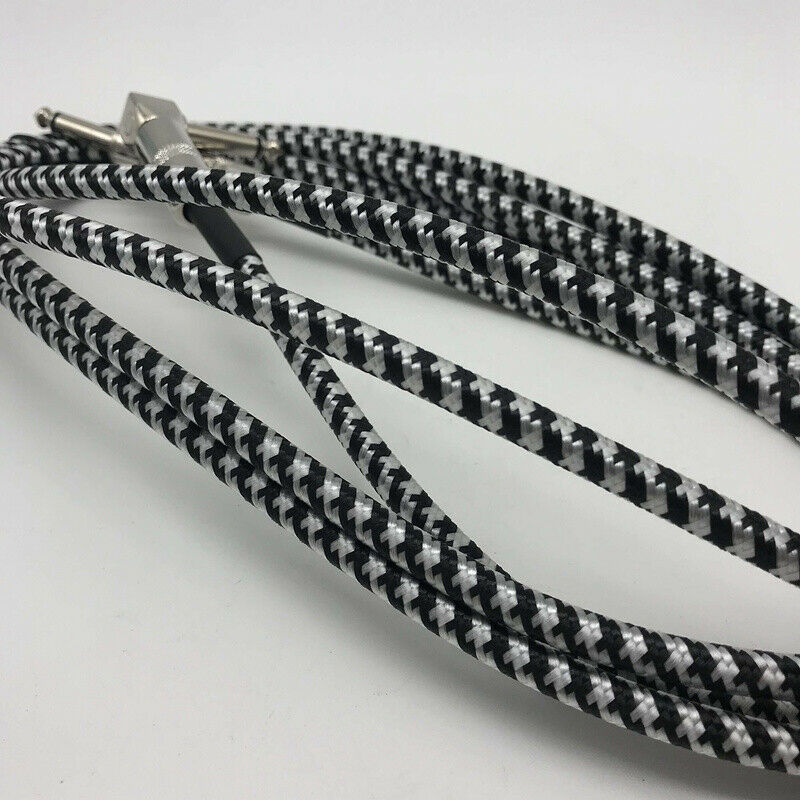 6 Meters/ 20 Feet Electric Guitar Bass Musical Instrument Cable Cord 1/4 In