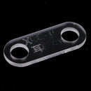 2Pcs/set Clear Acrylic Templates for Handbag Shoulder Making Leather Crafts