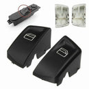 1 Pair Car Electric Window Control Power Switch Push Button Covers For Merc