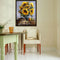 Sun Flower 40x30cm DIY Paint By Numbers Oil Painting Kit Canvas