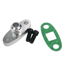 Turbo Oil Drian Feed Feeding Flange T3 T4 Turbocharger Aluminum