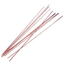 10pcs 3x1.3x400mm Low Temperature Flat Soldering Rods For Welding Brazing Rep ME