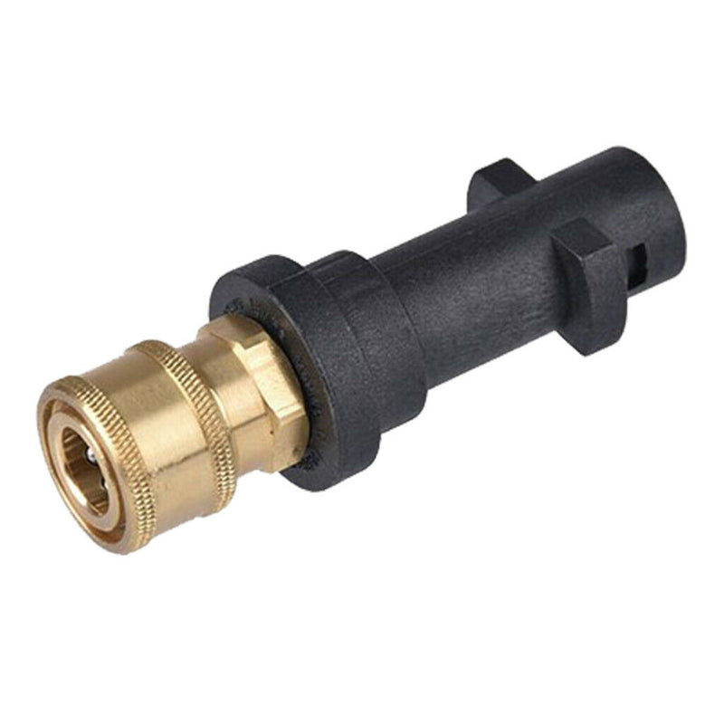 1pc 1/4" Pressure Washer Foam Lance Adapter Connetor For Karcher K2 K3 Accs