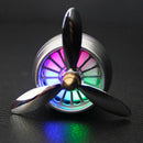 Perfume Diffuser Air Force 3 Propeller Shape Air Freshener Vent Clip Car Adron g