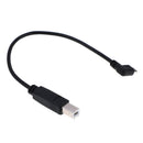 Micro USB To USB B Type Data Cable For OTG Mobile Tablet Hub USB Printer HD JR