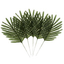5Pcs Artificial Silk Leaves Leaf for Hawaiian Jungle Beach Party Decor