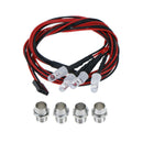 4 LED 5mm White Color Red Color LED Light Set for HSP RC C .