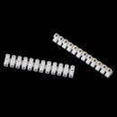 5 x 3 Amp Connector Strip 12 Way Terminal Block Wire Connector FT