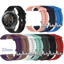 Soft Silicone Sport Watch Strap for Huawei Watch GT/ Honor Magic Watch Gray