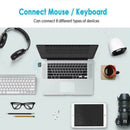 USB Bluetooth 5.0 Adapter Wireless Dongle Stereo Audio Receiver For PC Laptop