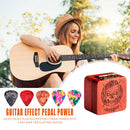 5pcs Rosewood Thumb Picks + Wooden Picks Storage Box for Ukulele Electric Guitar
