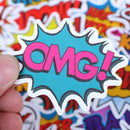 50Pcs Stickers DIY Skateboard Suitcase Laptop Guitar Bicycle Car Stickers JC3C